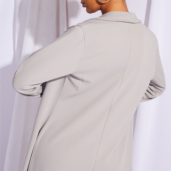 PrettyLittleThing Light Gray Women's Pantsuit - Picture 2 of 6